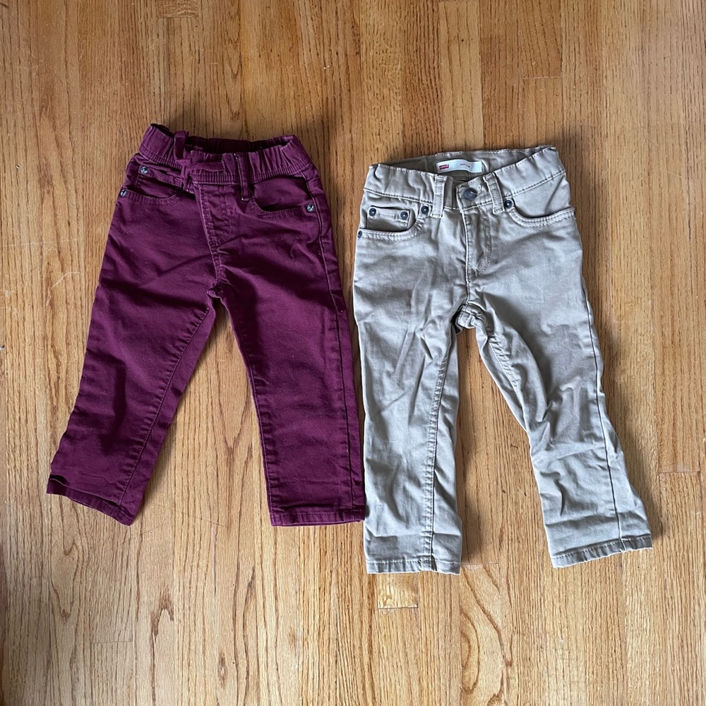 3T Boys Pants Bundle Gap Levi’s